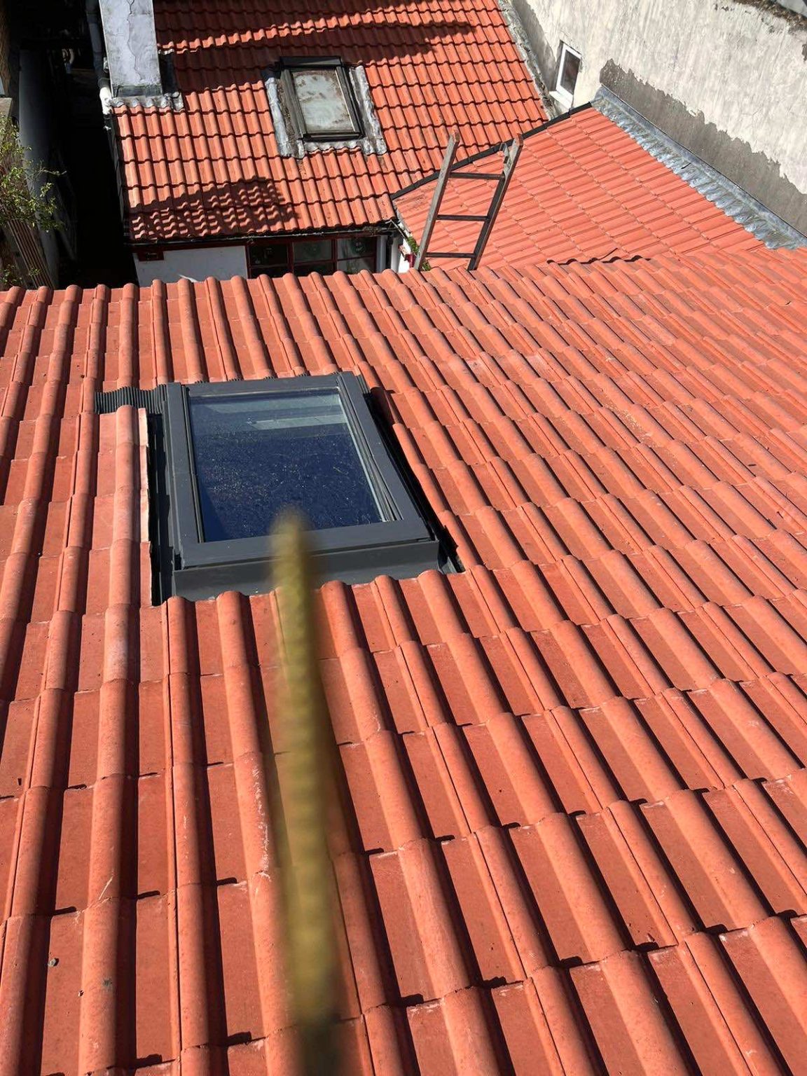 Roof replacement work